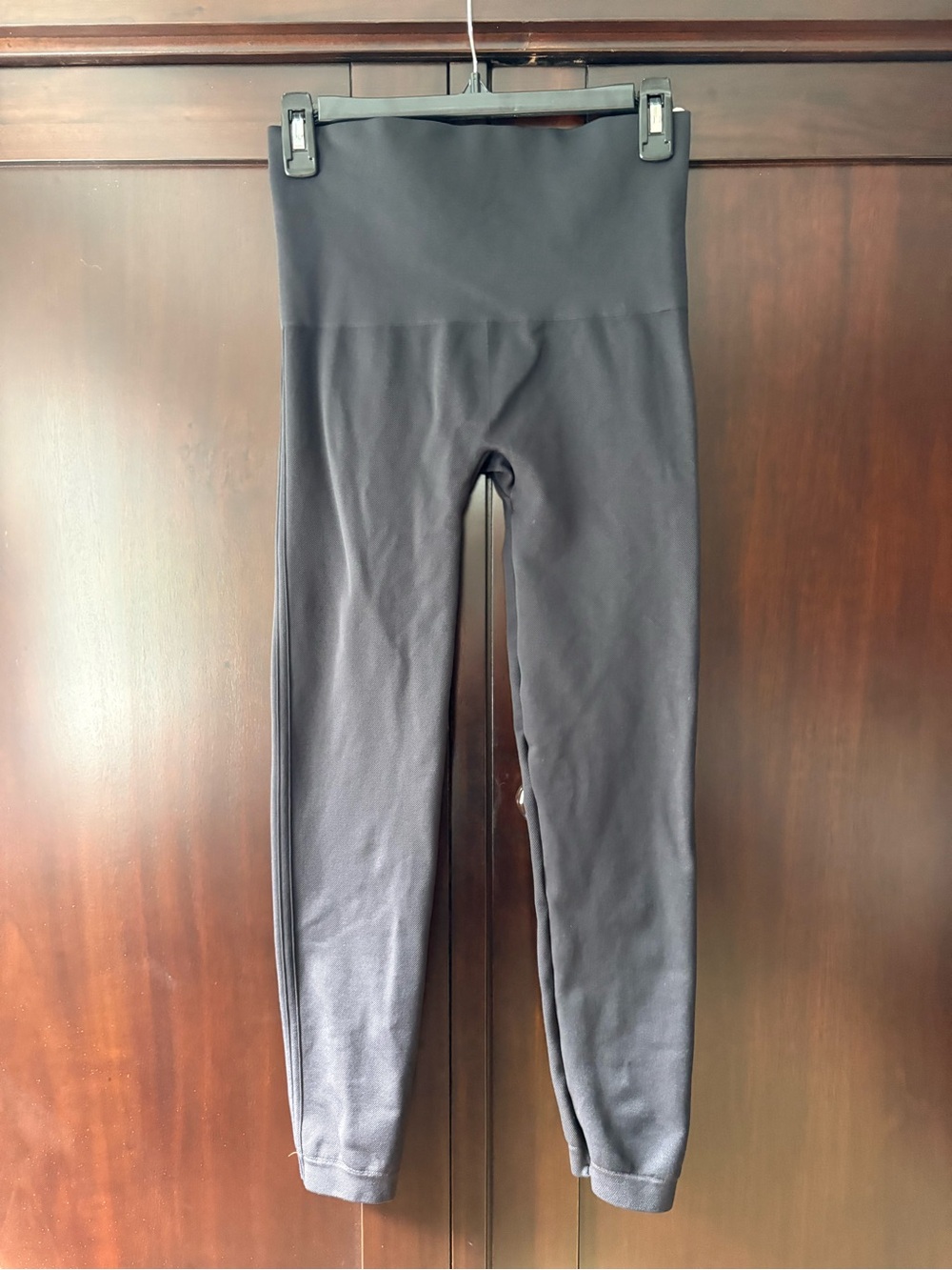 SPANX Black High-Waist Leggings RUNS SMALL!